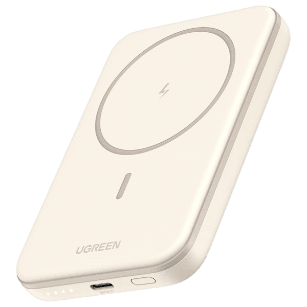 پاور بانک بی سیم مغناطیسی مینی 15 وات یک پورت 5000mAh یوگرین مدل PB560