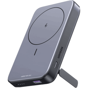 پاور بانک بی سیم مغناطیسی و باسیم 20 وات و 10000mAh دو پورت یوگرین مدل PB206 کد 15086