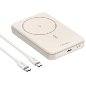 پاور بانک بی سیم مغناطیسی مینی 20 وات و 10000mAh یوگرین مدل PB561 کد 25208