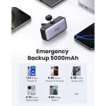 پاور بانک مینی 20 وات دو پورت 5000mAh یوگرین مدل PB503 کد 35338