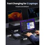 شارژر رومیزی 200 وات Nexode با چهار پورت USB-C و دو پورت USB-A یوگرین مدل CD271