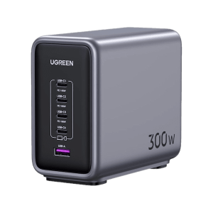 شارژر رومیزی 300 وات Nexode با 5 پورت یوگرین مدل CD333 کد 90903 با دو شاخه EU