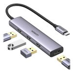 هاب 4 پورت Type-C یوگرین مدل 20841-CM473