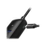 هاب 4 پورت USB 3.0 یوگرین مدل CM416-80657 با 4 پورت Type-A و پورت Micro-USB برای تامین برق