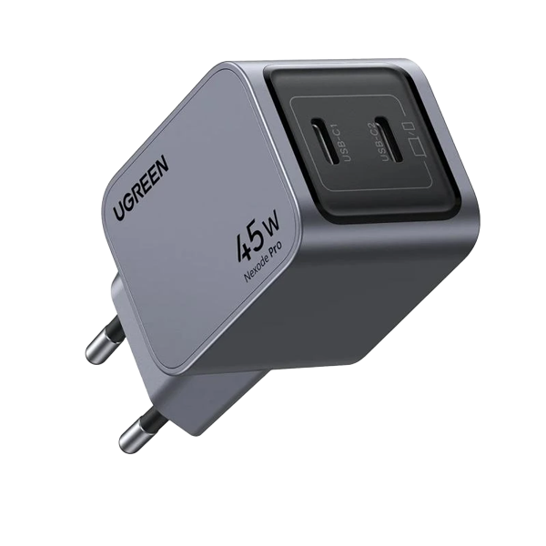 شارژر 45 وات دو پورت USB-C یوگرین مدل X707 کد 35008