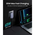 شارژر دیواری 65 وات با دو پورت USB-C و یک پورت USB-A یوگرین مدل X753 کد 25356