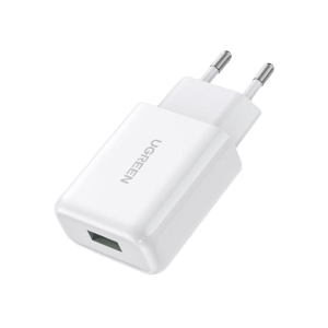 شارژر دیواری ۱۸ وات با پورت USB-A QC 3.0 یوگرین مدل CD122
