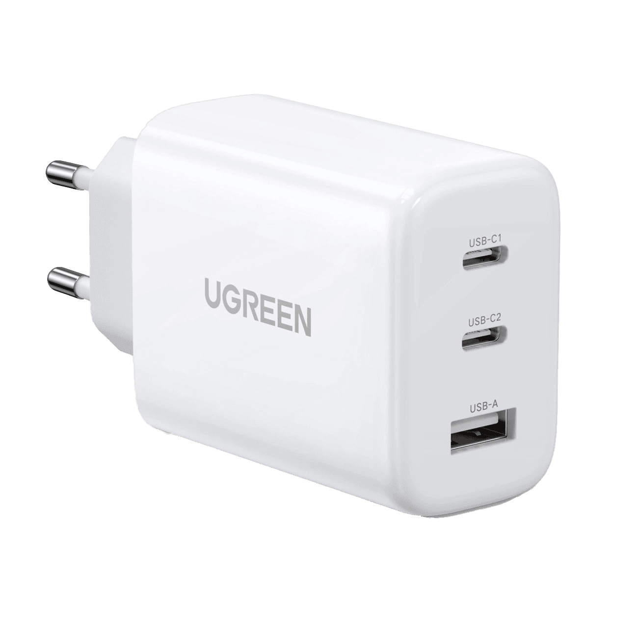 شارژر دیواری ۶۵ وات با دو پورت USB-C و یک پورت USB-A یوگرین مدل CD275 کد 90496